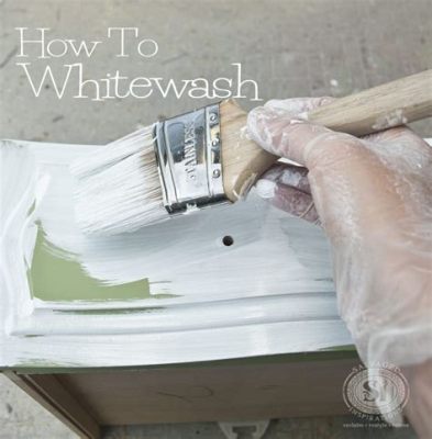 What is Whitewash Paint: A Brush with History and Beyond